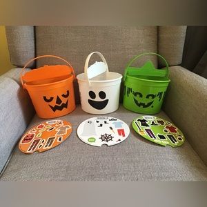 2022 McDonalds Halloween Bucket Complete Set